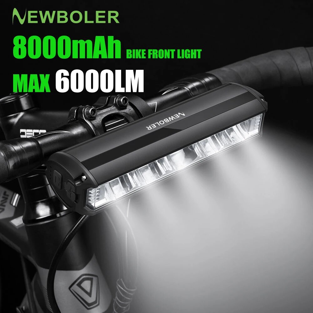 Mountain Biking Backpack - NEWBOLER велосипедный фонарь спереди 8000 мАч